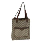 Gucci Vintage Pre-owned Laeder totevskor Beige, Dam