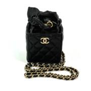 Chanel Vintage Pre-owned Laeder chanel-vskor Black, Dam