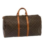 Louis Vuitton Vintage Pre-owned Canvas resvskor Brown, Dam