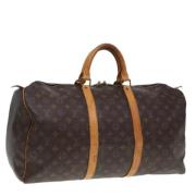 Louis Vuitton Vintage Pre-owned Canvas resvskor Brown, Dam