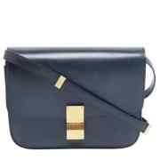 Celine Vintage Pre-owned Laeder axelremsvskor Black, Dam