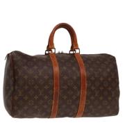 Louis Vuitton Vintage Pre-owned Canvas resvskor Brown, Dam