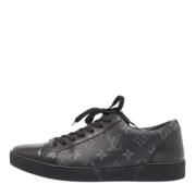 Louis Vuitton Vintage Pre-owned Canvas sneakers Black, Herr