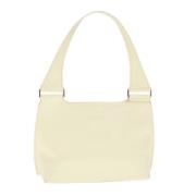 Gucci Vintage Pre-owned Belagd canvas handvskor White, Dam