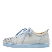 Christian Louboutin Pre-owned Pre-owned Mocka sneakers Blue, Herr