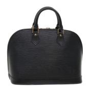 Louis Vuitton Vintage Pre-owned Laeder handvskor Black, Dam