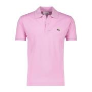 Lacoste Rosa Classic Fit Polo Skjorta Pink, Herr