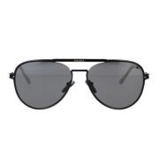 Prada Klassiska Pilotstil Solglasögon Black, Unisex