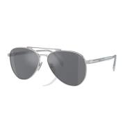 Prada Silver Spegelglasögon Pra58S 1Bc175 Gray, Unisex