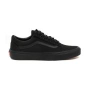 Vans Klassiska Svarta Sneakers Black, Dam