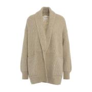 Closed Beige Stickat Aw24 Handtvätt Beige, Dam