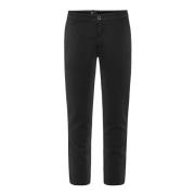 BomBoogie Slim Fit Chino Byxor i Stretch Bomull Black, Herr