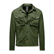 BomBoogie Light Jackets Green, Herr