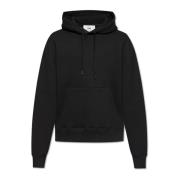 Ami Paris Sweatshirt med logotyp Black, Herr