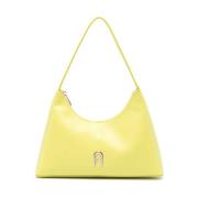 Furla Gul Diamante Liten Axelväska Yellow, Dam