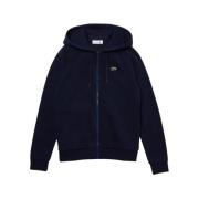 Lacoste Sweatshirts Hoodies Blue, Dam