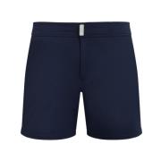 Vilebrequin Herr Solid Stretch Badshorts Blue, Herr