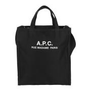 A.p.c. Återvunnen Toteväska Black, Herr