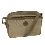 Gucci Vintage Pre-owned Canvas gucci-vskor Beige, Dam