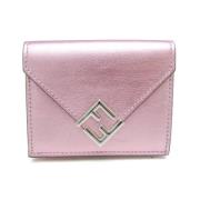 Fendi Vintage Pre-owned Laeder plnbcker Pink, Dam