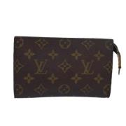 Louis Vuitton Vintage Pre-owned Canvas necessrer Brown, Dam