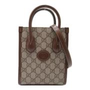 Gucci Vintage Pre-owned Laeder gucci-vskor Beige, Dam