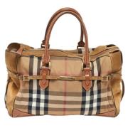 Burberry Vintage Pre-owned Canvas totevskor Multicolor, Dam