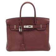 Hermès Vintage Pre-owned Laeder totevskor Red, Dam