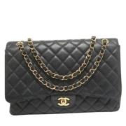 Chanel Vintage Pre-owned Laeder chanel-vskor Black, Dam