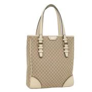 Celine Vintage Pre-owned Canvas celine-vskor Beige, Dam