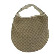 Gucci Vintage Pre-owned Canvas gucci-vskor Beige, Dam