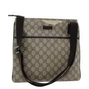 Gucci Vintage Pre-owned Laeder gucci-vskor Beige, Dam