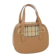 Burberry Vintage Pre-owned Laeder handvskor Beige, Dam