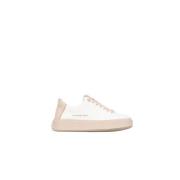 Alexander Smith London Kvinna Vit Beige Sneakers White, Dam