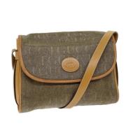 Gucci Vintage Pre-owned Canvas gucci-vskor Beige, Dam