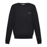 Iceberg Sweatshirt med logotyp Black, Herr