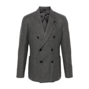 Lardini Grått ytterplagg Aw24 Herrmode Gray, Herr