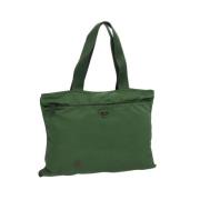 Prada Vintage Pre-owned Nylon prada-vskor Green, Dam