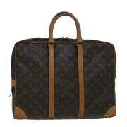 Louis Vuitton Vintage Pre-owned Canvas portfljer Brown, Dam