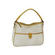 Gucci Vintage Pre-owned Canvas gucci-vskor White, Dam