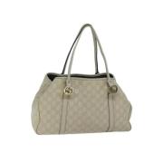 Gucci Vintage Pre-owned Canvas gucci-vskor Beige, Dam