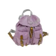 Prada Vintage Pre-owned Nylon ryggsckar Pink, Dam