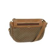 Gucci Vintage Pre-owned Canvas gucci-vskor Beige, Dam