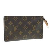 Louis Vuitton Vintage Pre-owned Canvas necessrer Brown, Dam