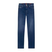 Tramarossa Jeans med anpassningsbara initialer Blue, Herr