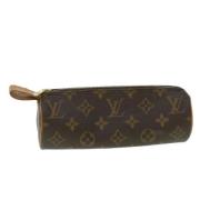 Louis Vuitton Vintage Pre-owned Canvas necessrer Brown, Dam