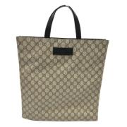 Gucci Vintage Pre-owned Canvas gucci-vskor Beige, Dam