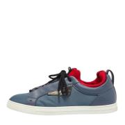 Fendi Vintage Pre-owned Tyg sneakers Blue, Herr