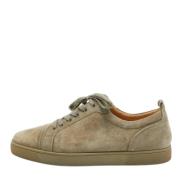 Christian Louboutin Pre-owned Pre-owned Mocka sneakers Gray, Herr