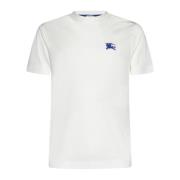 Burberry Bomull Jersey Logo Crew Neck T-shirts White, Herr